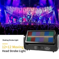 Potente Luz Estroboscópica RGB+W de 864 LED con 96 Segmentos (12+12), AC100-240V, Iluminación Decorativa para Bodas, Luz LED para Transmisión en Vivo y Escenarios