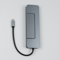 Многофункциональная док-станция USB-C 9-в-1, корпус для M.2 SSD, USB-хаб NVMe-SATA и расширительные возможности