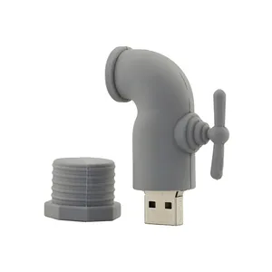 ストップコック形状USBドライブ2.03.01-128gモデル記念品brindsペンドライブレプリカウォータータップサムドライブ卸売USBフラッシュドライブ