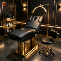 Table de massage électrique moderne à 3 moteurs avec éponge haute densité pour équipement de salon professionnel