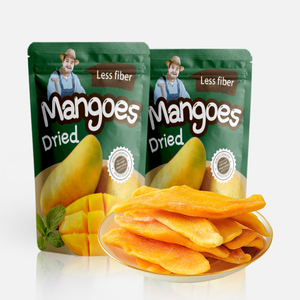 شرائح المانجو المجففة الطبيعية، وجبة خفيفة من الفاكهة الاستوائية طرية وقابلة للمضغ، متوفرة بالجملة وبعلامة تجارية خاصة، حلال ومعتمدة من الآيزو - Product Image 4