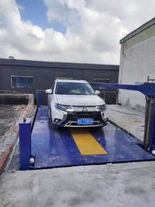 भारी शुल्क चार पोस्ट कार लिफ्ट डबल सिलेंडर हाइड्रोलिक ऊर्ध्वाधर पार्किंग लिफ्ट - Product Image 4