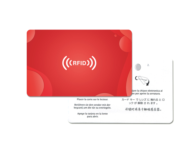 Custom Logo Design Printing ICODE SLIX 2 NFC Chip Smart PVC Cards