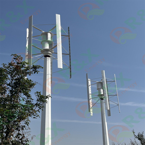 Generador Eólico Vertical R&X de 10KW/20KW con Aspas de Vidrio/Basalto, Baja Velocidad de Arranque, Salida de 220V-380V - Product Image 2