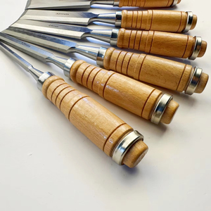 Chuyên Nghiệp 6-Mảnh Chế Biến Gỗ Đục Đặt Bằng Gỗ Xử Lý Phẳng Đục Đặt Công Nghiệp Cấp Crv Dụng Cụ Cầm Tay - Product Image 5