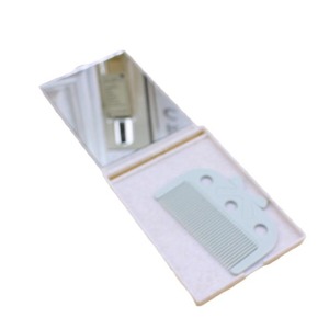 Sweetie Folding Makeup <b>Mirror</b> With Comb And <b>Mirror</b> <b>Square</b> Compact Portable Travel Size - Product Image 5