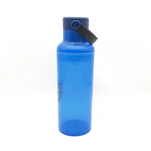 ขวดน้ำพลาสติกรีไซเคิลสำหรับยิมขวดกีฬาแบบใช้ซ้ำได้แบบพกพาสำหรับดื่ม