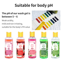 Pembersih Kewanitaan Alami Private Label 150ml Gel Pembersih Yoni pH Seimbang Pemasok OEM Yoni Wash