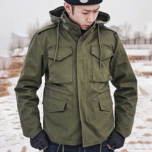 Vente directe du fabricant, veste américaine <span class=keywords><strong>vintage</strong></span> M65, modèle de 1971, 100% coton, version <span class=keywords><strong>pull</strong></span>, rétro OG107, veste de terrain - Product Image 2