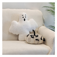 Coussin décoratif en forme d'animal floral, en sherpa tricoté multi-tissé, mignon, créatif, personnalisé, vente en gros