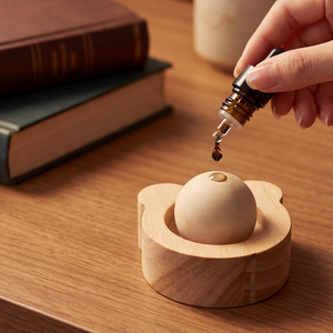 Wood Essential Oil <b>Diffuser</b> Pine Wood Long Lasting Aromatic Home Office Gift - Product Image 1