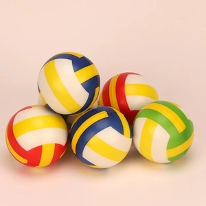 CHENXI - Pelota Antiestrés de Espuma PU de 63 mm, Mini Balón de Voleibol, Juguete de Espuma Suave - Product Image 3