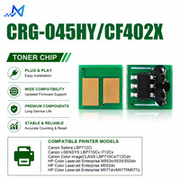 Chip Reset Toner CF402X CRG-045HY Kompatibel Untuk Canon MF634Cdw LBP612Cdw HP M252dn M277dw M274n