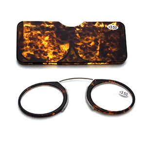 <strong>MINI</strong> Slim Card Nose Clips Metal Magnifying Magnification Granny Presbyopic <strong>Reading</strong> <strong>Glasses</strong> With Case Packing - Product Image 6
