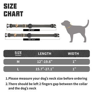 Collare per Cani Riflettente in Nylon con Supporto in Silicone per AirTag, Regolabile e Anti-Smarrimento per Cani di Piccola, Media e Grande Taglia - Product Image 4