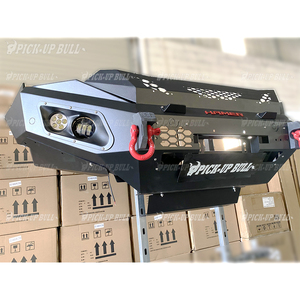 Parachoques Delantero de Acero para <span class=keywords><strong>Pick</strong></span> <span class=keywords><strong>Up</strong></span> <span class=keywords><strong>Isuzu</strong></span> Dmax 2020 2021 <span class=keywords><strong>2022</strong></span> con Soporte para Luz Led Accesorios 4X4 para Auto Sistemas de Carrocería Barra de Parachoques - Product Image 3