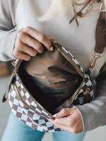 Sac banane en nylon imperméable personnalisé, mignon, pour filles, idéal pour le sport, à porter à la taille ou en bandoulière