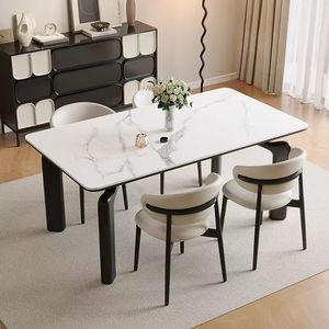 Tavolo da Pranzo in <span class=keywords><strong>Legno</strong></span> Massello <span class=keywords><strong>di</strong></span> Design Contemporaneo, Lussuoso ed Ecologico, Durevole, <span class=keywords><strong>per</strong></span> Arredamento Sala da Pranzo e Ricevimenti - Product Image 6