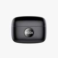 Écouteurs sans fil intra-auriculaires TWS S57 à succès avec chipset JL, ANC, ENC, Bluetooth 5.0, étanchéité IPX4, réduction du bruit et affichage numérique