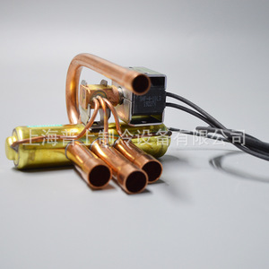 วาล์วสามทางสี่ทิศทางแบบย้อนกลับ Sanhua รุ่น SHF-7-34U-P SHF-11H-45D1 สำหรับเครื่องปรับอากาศแบบฮีทปั๊ม - Product Image 4