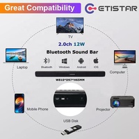Barre de son 3D sans fil Bluetooth pour tv 2.1 barre de son Tv haut-parleur système Home cinéma