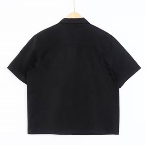 เสื้อเชิ้ตไนลอนทรงบ็อกซี่คุณภาพสูงสำหรับผู้ชาย ปกติดกระดุม สไตล์ลำลอง โอเวอร์ไซส์ เสื้อเชิ้ตติดกระดุมคุณภาพสูง - Product Image 4
