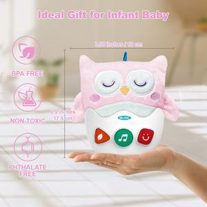 Nouveau-né bébé musical allumer hibou jouets doux animaux en peluche jouets en peluche pour 6 à <span class=keywords><strong>12</strong></span> <span class=keywords><strong>mois</strong></span> infantile bébé cadeaux - Product Image 5