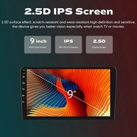 Autoradio Android 9 "avec GPS DSP pour Dodge Ram Lexus Audi Jeep Mazda Caméra de recul 7" & 13 "Options d'écran 8GB RAM 128GB ROM