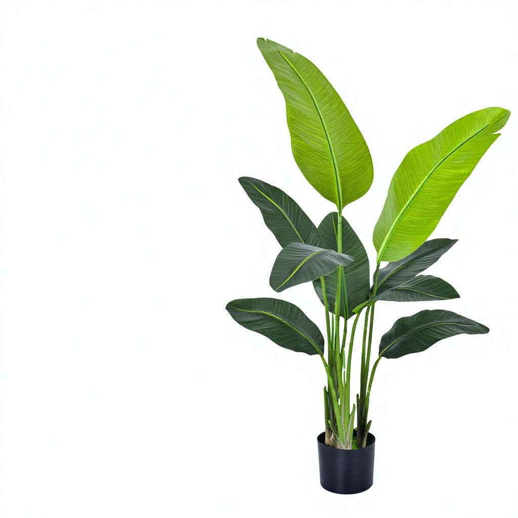120cm traveler banana (9 leaves) green