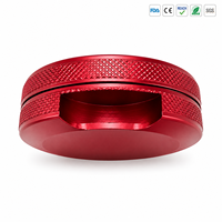 Boîte à snus personnalisée en acier inoxydable et aluminium avec gravure laser du logo, étanche à l'humidité, conteneur pour tabac, usinage CNC
