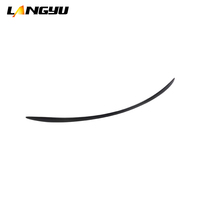 Accessoires de modification de voiture Langyu 15-19 aile de becquet pour Mercedes Benz classe C W205 C63 Style aileron arrière