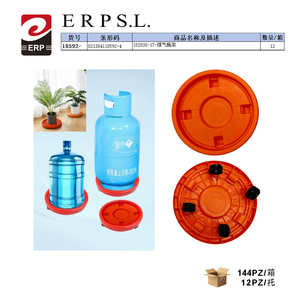 Support de Rangement Multifonctionnel Moderne en Plastique pour Bouteilles de Gaz 18592 1T - Product Image 3