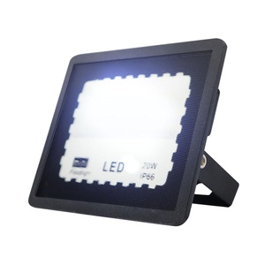 Proyector LED 20W 6500K, 2000lm, 10x12,5x2,3 cm, IP65 - Iluminación exterior, seguridad y decoración en espacios al aire libre. - Product Image 1