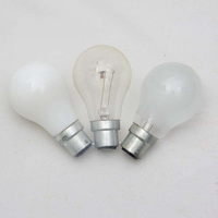 Ampoule à filament tungstène A19 A60 Clear Light 40W/60W/75W/100W, culot E27 B22, 2700K, ampoule à incandescence A19