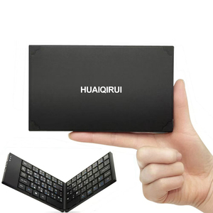 Tùy chỉnh cấu hình thấp gấp 65 phím 60% BT Bàn phím không dây mini xách tay mỏng không dây có thể gập lại Bàn phím có thể sạc lại - Product Image 1