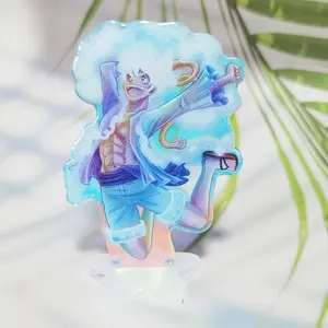 Figurine de dessin animé, support en acrylique personnalisé, modèle de plaque, décor de bureau, signe en plastique, porte-clés, Stand pour les Fans, cadeaux