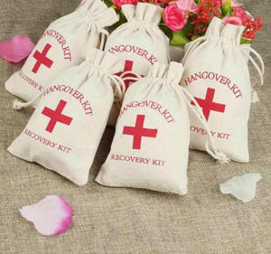 Bolsas con cordón para kit de recuperación de resaca, para aniversarios y despedidas de soltera - Product Image 1