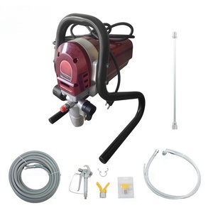 Pistolet pulvérisateur électrique sans air haute pression coloré pour mastic, avec buse 517 et kit de pulvérisation de peinture, capacité de 1,2 L/min - Product Image 1