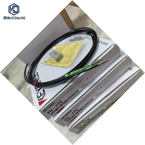 FU-77V Vacuum Compatible Reflective Fiber Optic Sensor M4 Thread 1m Free-cut Cable for Industrial Automation - Product Image 1