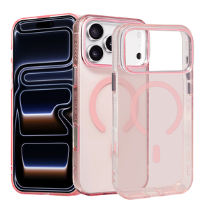 Funda magnética con carga inalámbrica para Motorola/Google, híbrida de TPU+PC, a prueba de golpes y agua, estilo Ins para iPhone 15 Pro Max - Product Image 4