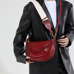 Nuova Borsa a Tracolla da Donna in Pelle PU, Piccola e Alla Moda, Stile <span class=keywords><strong>Saddle</strong></span> Bag, Portatile e di Lusso per Uso Quotidiano - Product Image 3