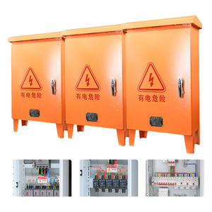 Ensemble complet d'équipements électriques d'extérieur, fournitures industrielles, boîte de contrôle, distribution, ZYX, chantier de construction temporaire - Product Image 6