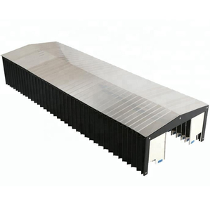 Thép accordion bụi lá chắn ống thổi Bìa cách kính thiên văn bảo vệ CNC hệ thống máy công cụ - Product Image 1