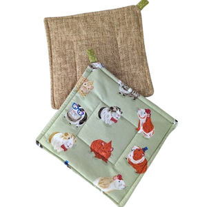 Sublimation Blank <b>Pot</b> <b>Holders</b> 20x20cm | 100% Polyester Heat Resistant Kitchen Mat | DIY Custom Printing Potholder Wholesale - Product Image 3