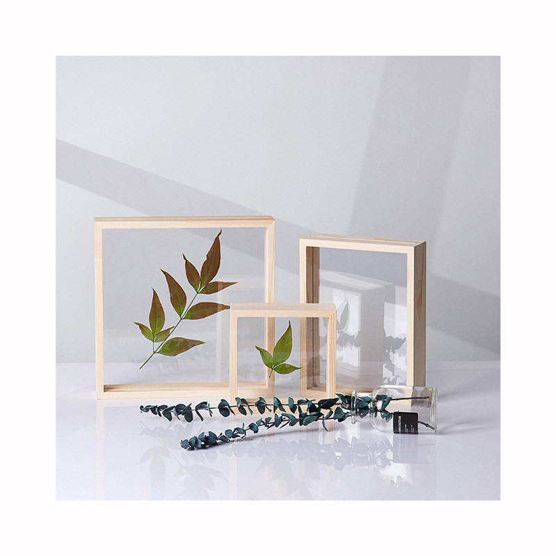 Wholesale cheap wooden Photo Frame Glass picture frame Wedding Desk Wall Picture Frame Photo Home Decor