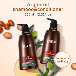 Champú <span class=keywords><strong>y</strong></span> <span class=keywords><strong>Acondicionador</strong></span> Orgánico de Aceite de Argán Nutritivo para el Cabello, Suave <span class=keywords><strong>y</strong></span> <span class=keywords><strong>Sedoso</strong></span>, de Marca Privada al por Mayor - Product Image 2