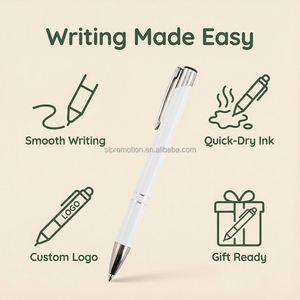 New Promotion Cheap Metal Ballpoint <b>Pens</b> With Personalized Custom Laser Engraved Print Branded Logo Aluminum Ballpoint Gift <b>Pen</b> - Product Image 4