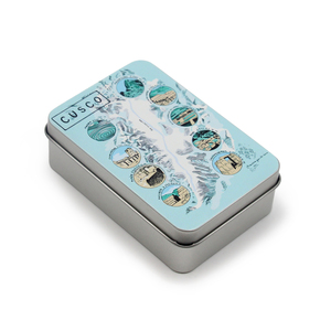 Imprima su propio diseño <span class=keywords><strong>de</strong></span> <span class=keywords><strong>baraja</strong></span> <span class=keywords><strong>de</strong></span> naipes Logotipo personalizado Embalaje Poker Souvenir Caja <span class=keywords><strong>de</strong></span> lata para naipes - Product Image 3