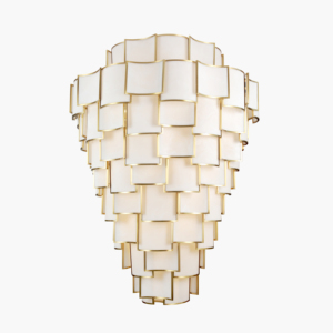 Lustre en albâtre et cuivre, luminaire moderne de luxe, éclairage décoratif d'intérieur pour villa, hôtel, hall, salon, salle à manger, maison - Product Image 4