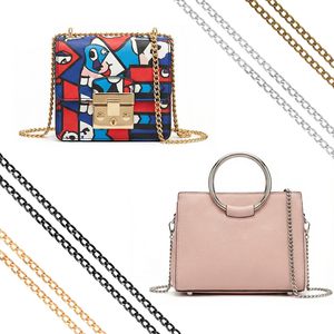 High-End <b>Bag</b> Accessories Flat <b>Bag</b> Chain Metal <b>Strap</b> Single Shoulder Crossbody or Lantern <b>Replacement</b> for Needlework - Product Image 4